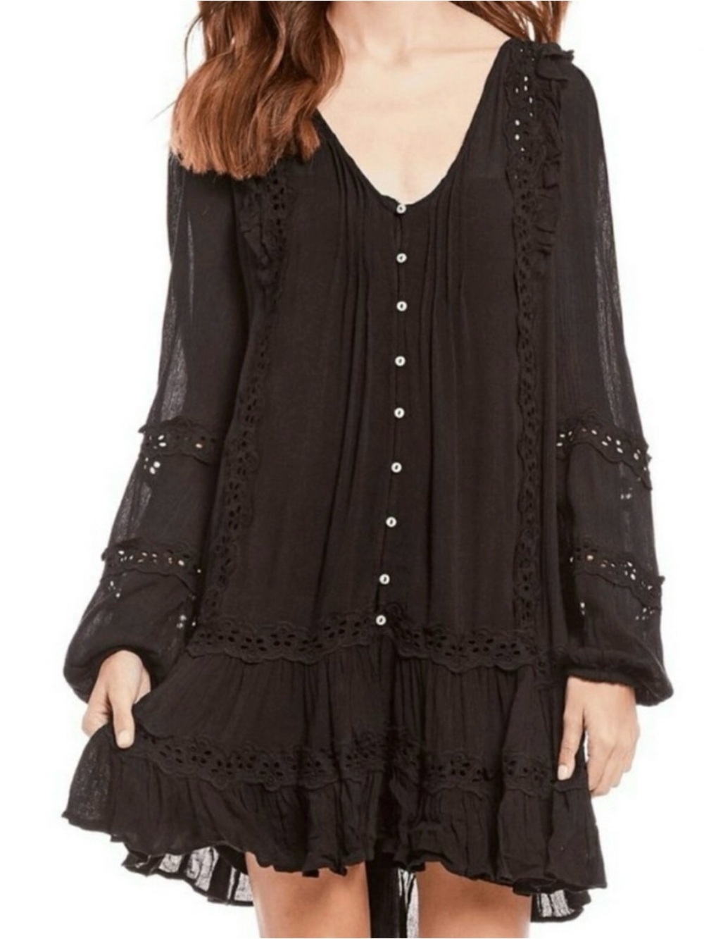 Free People Snow Angel‎ Mini Dress - Picture 8 of 9